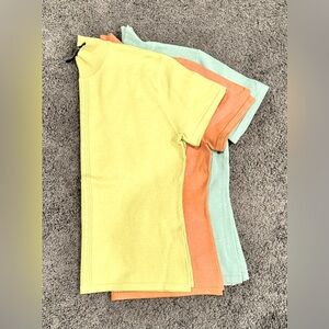 NWOT Set of 3 vintage silk blend Jones Wear sweaters in fall colors, size L